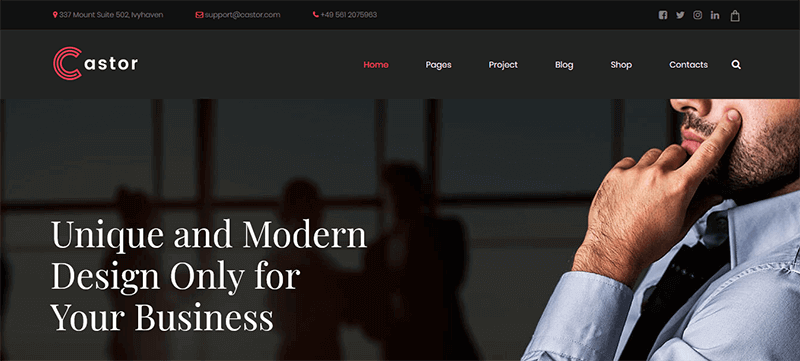 Business Consulting WordPress Theme