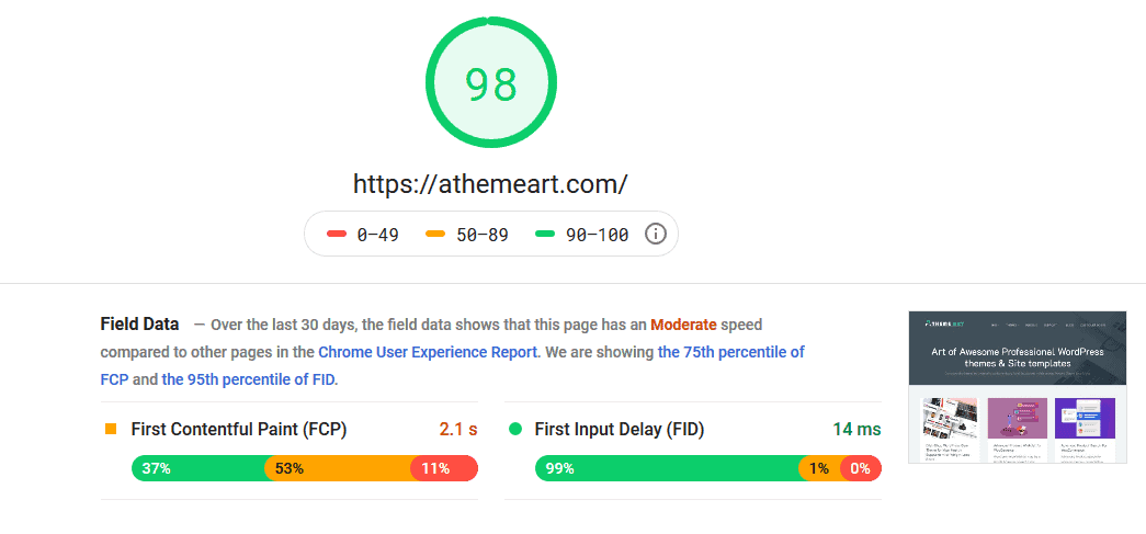 Site Speed