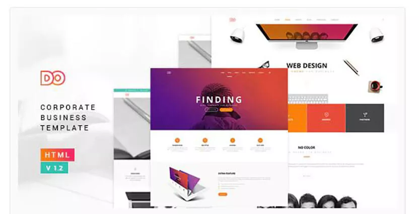 Do-Corporate: A Classic Startup Company Website Template