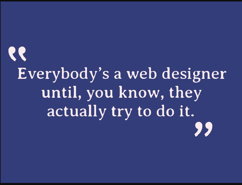 web development quote