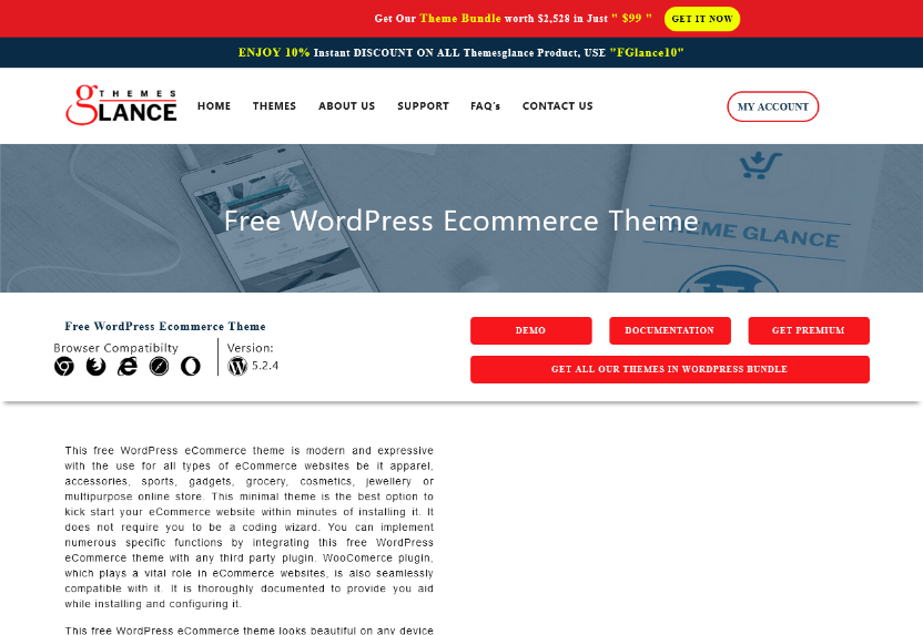 Ecommerce Hub by Themesglance