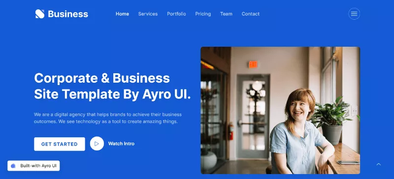 Ayro A Bootstrap 5 Business Template