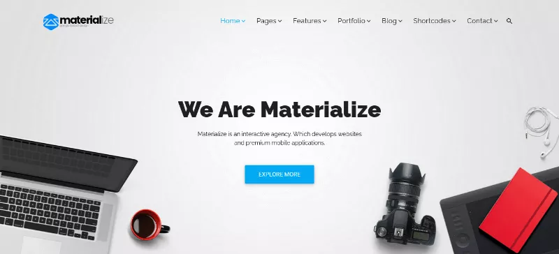 Materialize By TrendyTheme