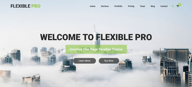 best single page wordpress theme