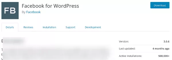 Facebook for WordPress