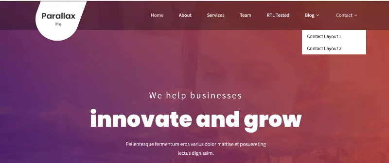 Parallax By SKT Themes