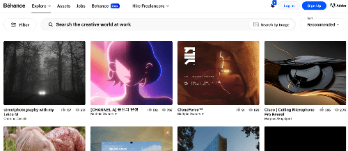 Behance: A Source of Inspiration for Web Design