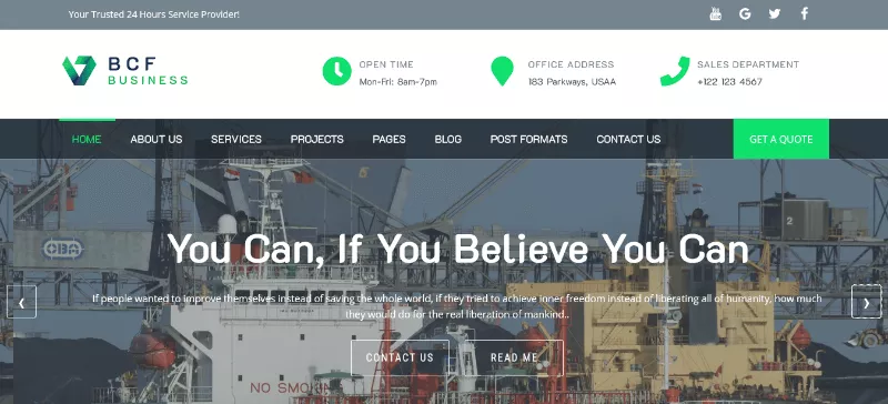 BCF: The Ultimate Engine Oil Website Theme