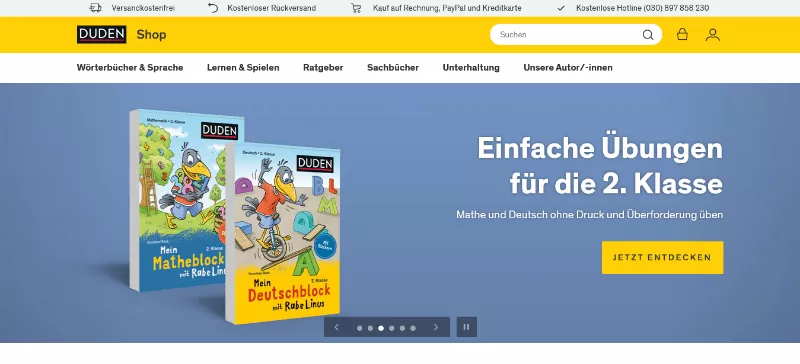 Duden: A High-Quality Shopify Store Example