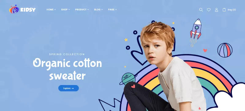 Kidsy: The Premier Toy Shop WordPress Theme 