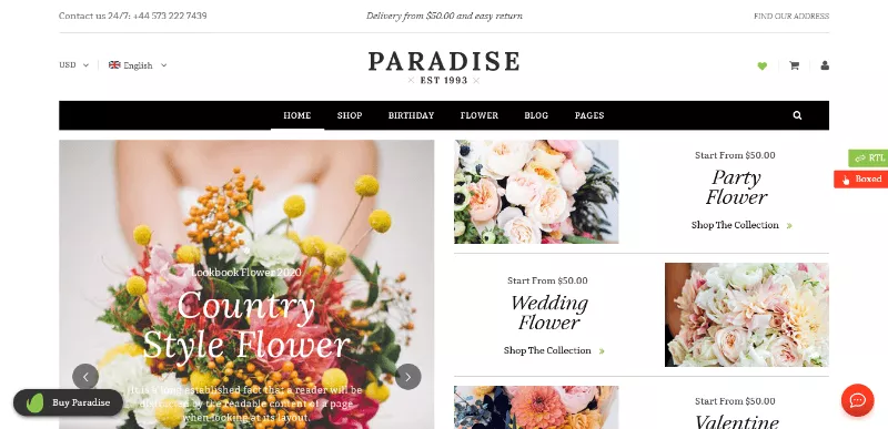 The 10 Best Florist And Flower Shop WordPress Themes