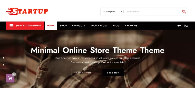 A T-Shirt Store WooCommerce Template