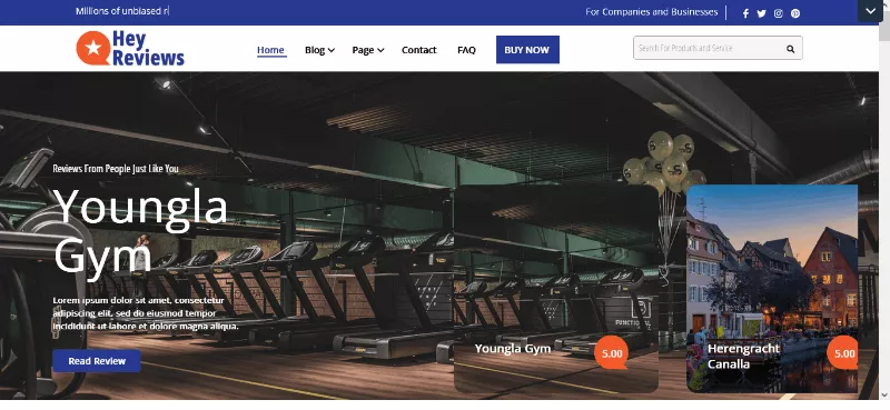 A Freebie Price Comparison Website Template