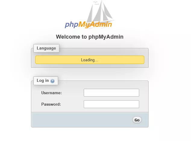 Access phpMyAdmin