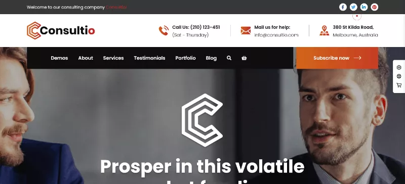 Consultio By CaseThemes