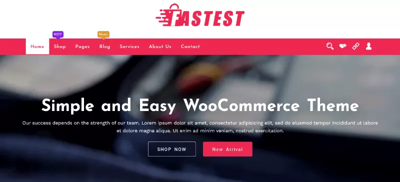 Fastest Shop: A Premier Perfume Website Design