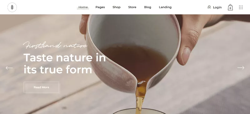 Santé: Elegant Minimalist Perfume Website Template