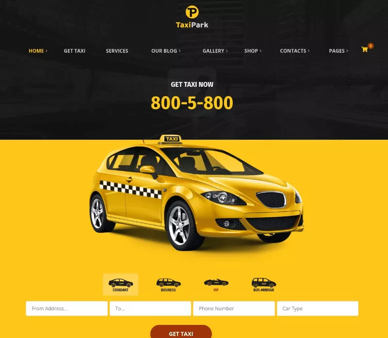 TaxiPark by Like-themes