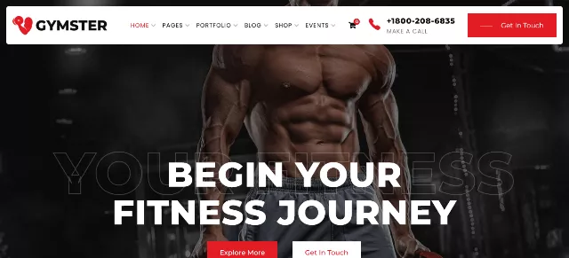 Gymster: Elegant Martial Arts WordPress Theme