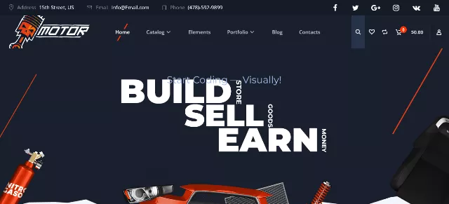 Motor: The Ultimate Tire Shop WordPress Theme for Optimal Performance