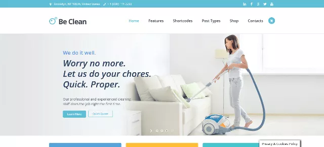 Be Clean By ThemeREX