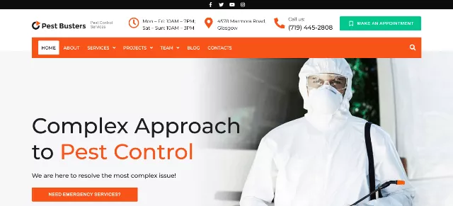 Pest Busters By Zemez Studio