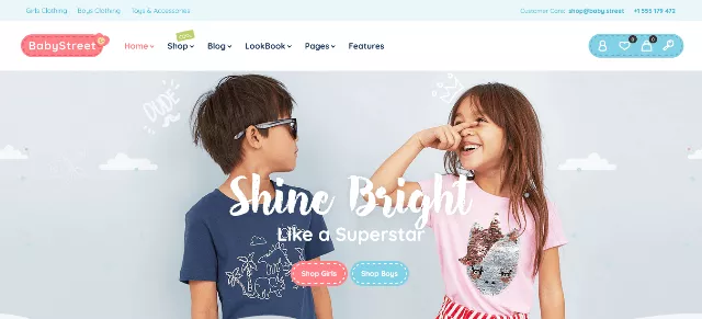BabyStreet: A Vibrant and Luxurious Toy Store Template