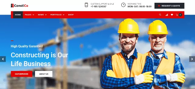 Constico: A Beginner-Friendly Starter Template