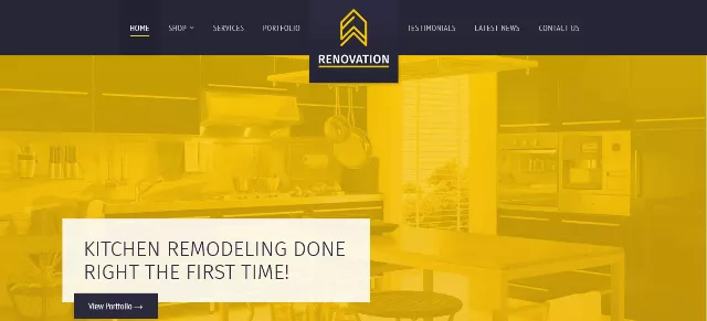 The Renovation: The Ultimate Renovate WordPress Template