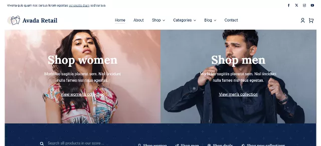 Avada: The Ultimate WordPress Theme for Wholesale Stores