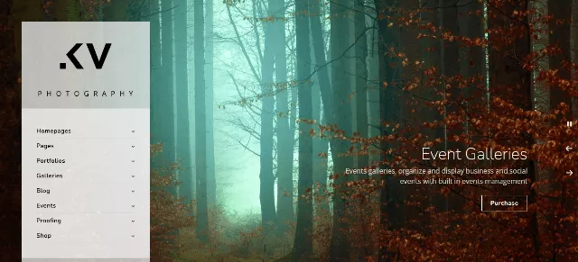 Kreativa: A Classic Side Menu Website Template