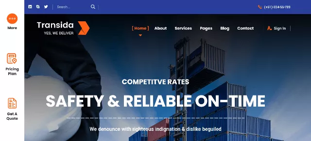 Transida: A Strong Package Design WordPress Theme