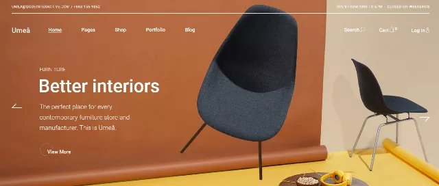 Umeå: The Ultimate Furniture WordPress Theme