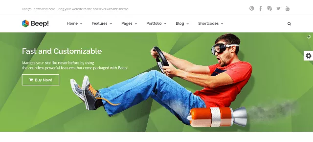 Beep!: A Cross-language Site Template