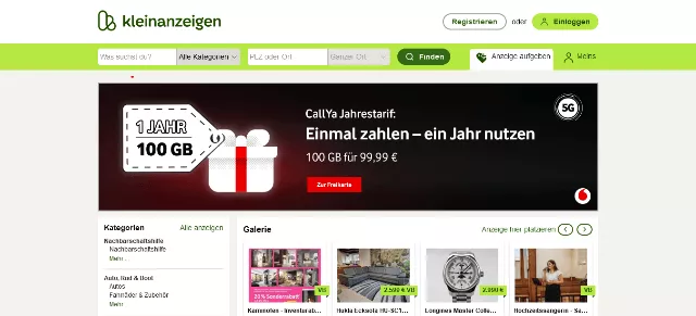 Kleinanzeigen