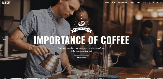 Barista: A Foremost WordPress Cafe Theme