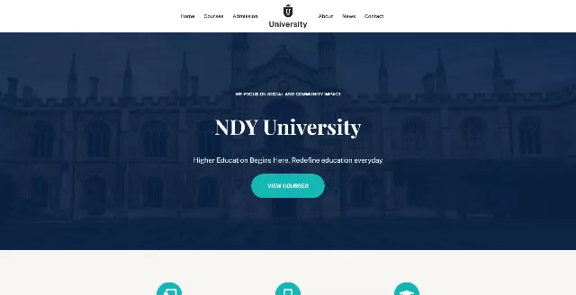 Neve: A Free WordPress Template for Education