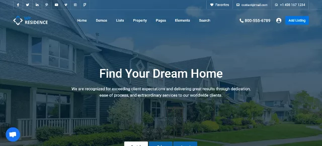 Reside: A Timeless Property Management Template