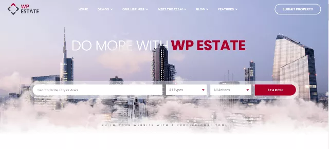 WpEstate: A Professional Real Estate Website Template