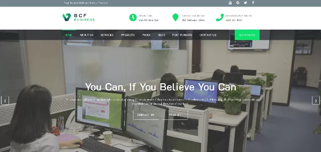 BCF: A Essential Virtual Assistant Website Builder
