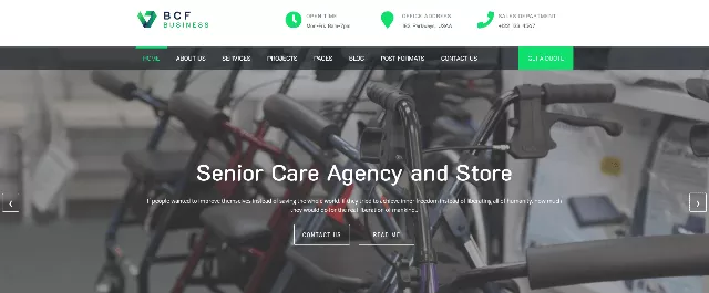 BCF : a High-End Senior Care WP Template