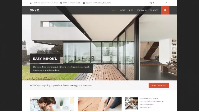 Onyx: An Incredible Business Website Template