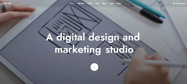 Uncode: An Inspiring Corporate Website WordPress Theme