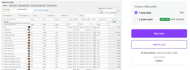 Bulk Table Editor for WooCommerce: Fast & Easy Edits