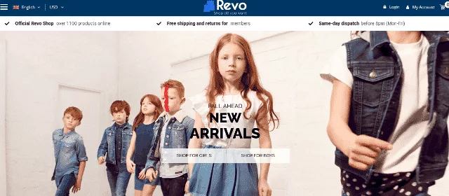 Revo – optimales WordPress-Design für Bekleidungsshops mit sauberen, modernen und stilvollen Layouts