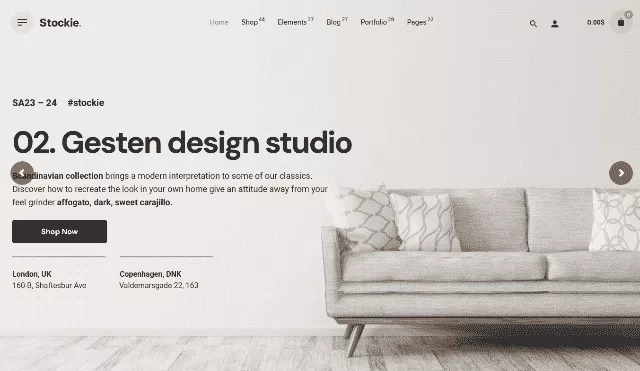 Stockie – saubere, stilvolle Kleidung-Layouts. Einfach und spaßig zu nutzen