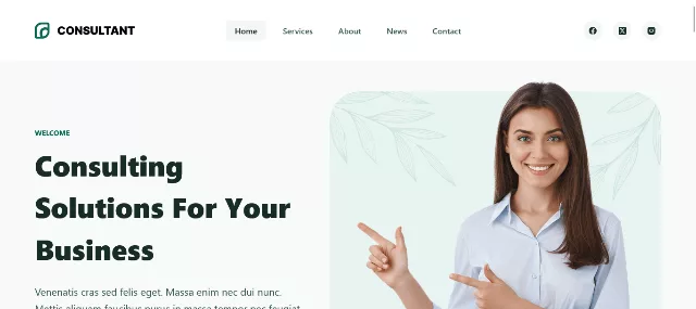 Blocksy Floreo starter site for a floral shop and boutique WordPress store