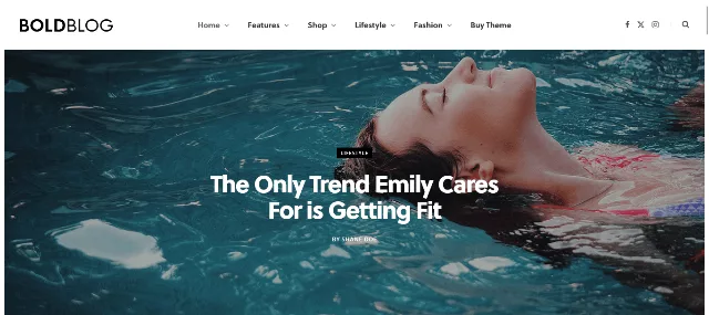 CheerUp blog and magazine WordPress theme with bright layout for lifestyle and food bloggers