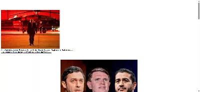 Drudgereport.com dense headline layout example of popular websites with bad design