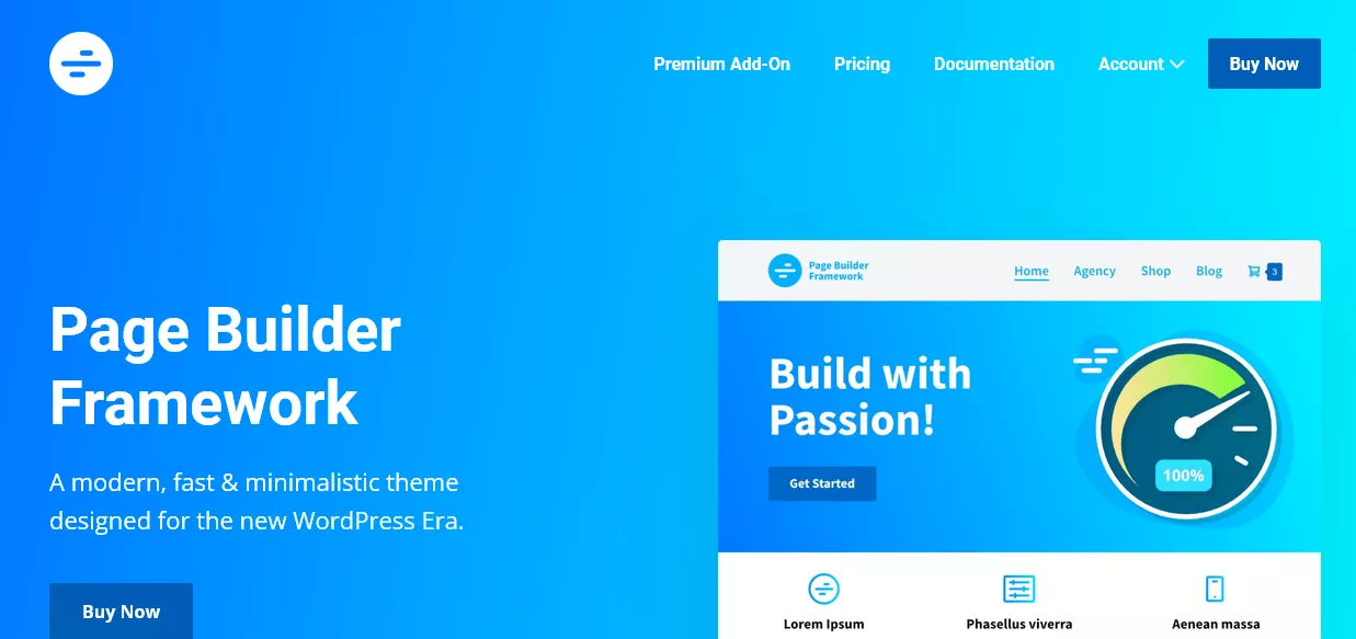 Page Builder Framework theme built for Beaver Builder and other page builders